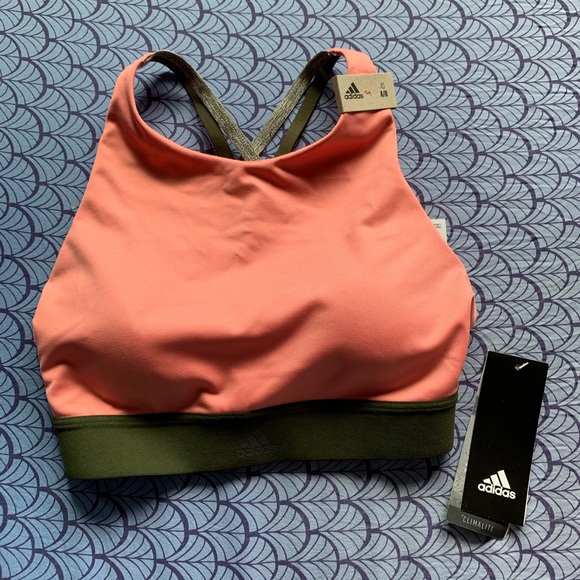 Adidas Halter Bra Sports Bra size XS - Picture 4 of 10